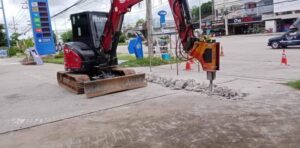 รถแบคโฮให้เช่าถนนสายกมลาไสย