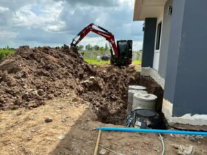 รถแบคโฮให้เช่าถนนภูสิงห์–ภูปอ–เขื่อนลำปาว