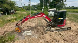รถแบคโฮให้เช่าแยกหนองแวง