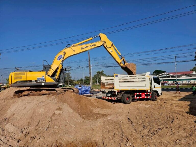 รถแบคโฮให้เช่ากุฉินารายณ์